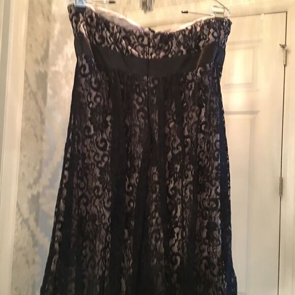 Cache Strapless Lace Dress! ✨ Cache Strapless Black Lace Dress – Size 10 ✨ - Picture 5 of 6